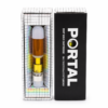 Portal model point five milliliter clear glass concentrate cartridge