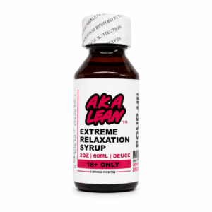 AKA brand liquid infusion bottle with custom graphic label packaging