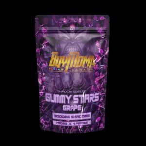 Buy Shroom Gummy Stars - Grape - 3000MG