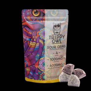 Buy Trippy Owl Assorted Sour Gems – 4000MG Online in USA - Buy MDMA Canada